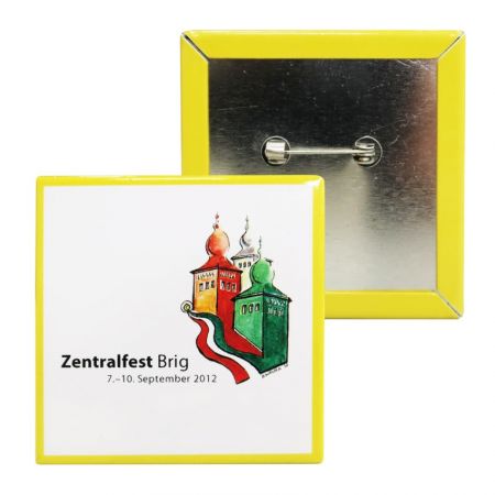 Aangepaste promotionele knoopbadges