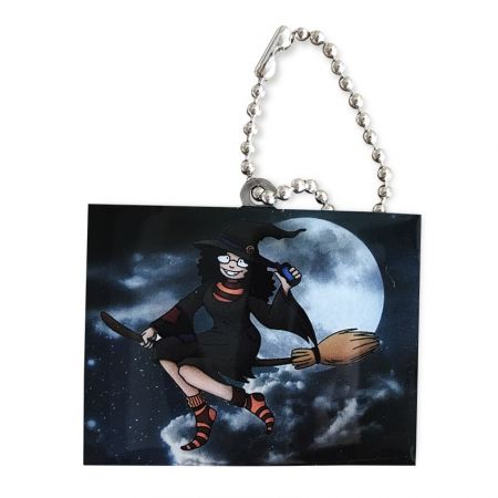 맞춤 인쇄된 키 체인은 완전히 영구적입니다.