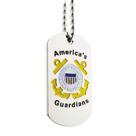 Custom engraved dog tags