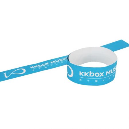 Make your own personalized tyvek wristbands.