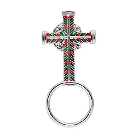 Kan brukes som brosjer og brilleholder.