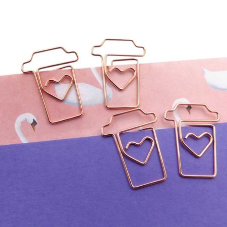 Shaped Paper Clips - The shaped paper clips make your documents stand out.