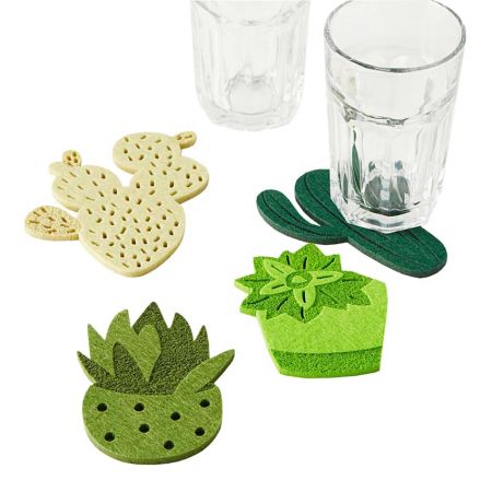 A filc hőálló alátét olcsó, könnyű, puha és tartós.