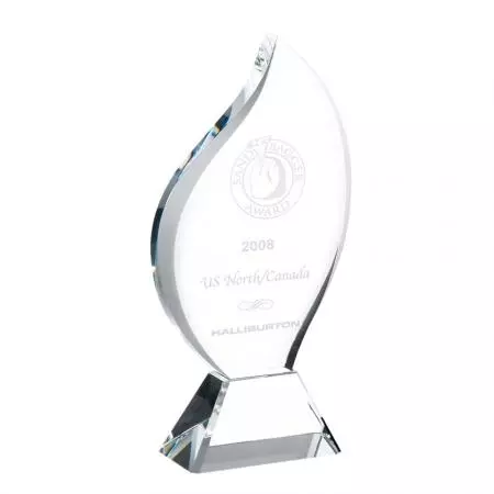Trofeos de cristal - Los premios están hechos del mejor cristal.