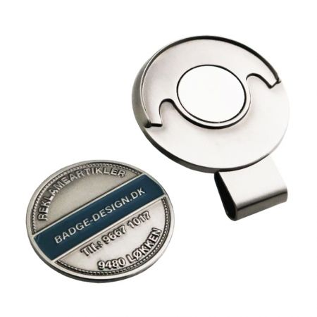 Du vil være tilfreds med vores tilpassede golf hat clip.