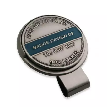 Зажим для кепки с маркером для гольфа - Создайте свой зажим для кепки для гольфа, и мы реализуем ваши уникальные дизайны.