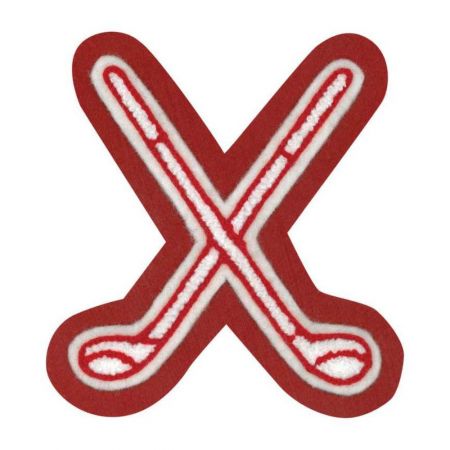 Passen Sie den Chenille-Golf-Patch für Ihr Support-Team an.