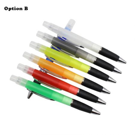 Our hand sanitizer spray pen can not only be pens but also can clean hands.