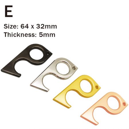 비접촉형 문 열쇠고리는 세균 전파를 방지할 수 있습니다.