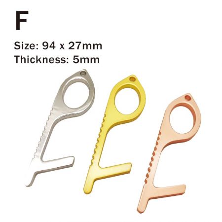 비접촉형 문 열쇠고리는 성형 비용이 필요하지 않습니다.