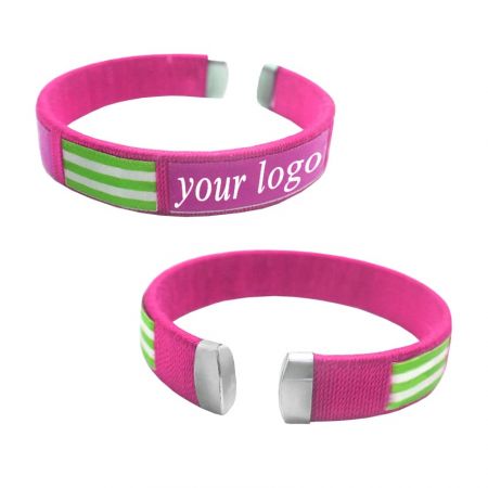 Polyester Bracelet - We have many colorful lanyard wristband for reference.