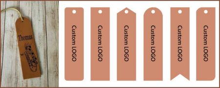 Why not style your book with our custom leather bookmarks?