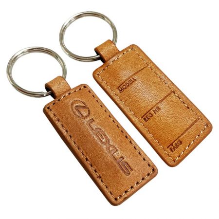 Custom leather keychains are wonderful gifts for new drivers.