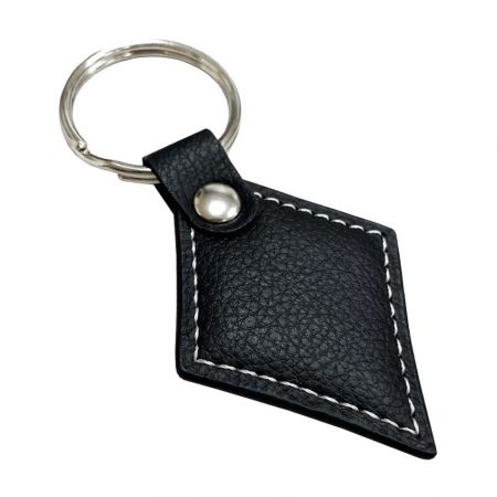 These leather keychains can help you to find your keys easily in the bag.