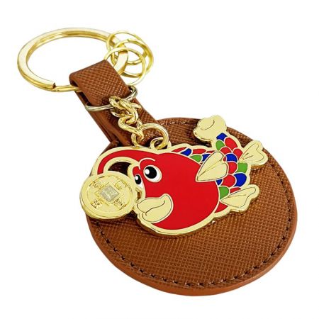 Custom Leather Keychain - Leather key tag is a fashion and you cannot miss out.
