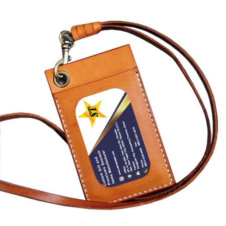 The leather ID card holder is a great and practical gift.