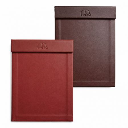 кожаные держатели для меню для ресторанов.