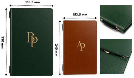 Элегантные и минималистичные папки для меню