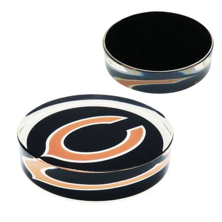 Lucite Paperweight - Paper weight is a perfect accessory for everyone’s desk.