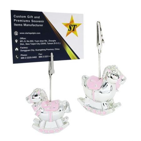 Memo Clip Holder - This memo clip holder is sure to attract attention.