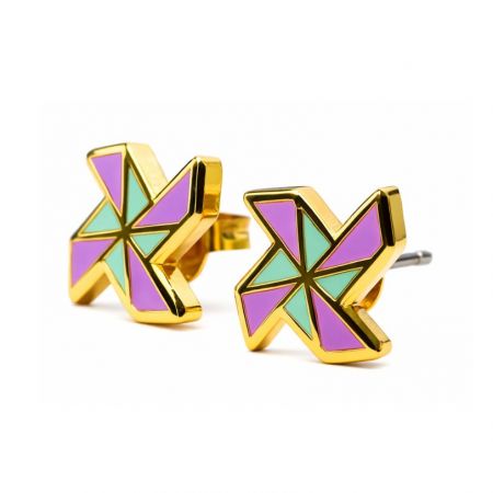 Индивидуальные металлические серьги - Настройте персонализированные серьги.