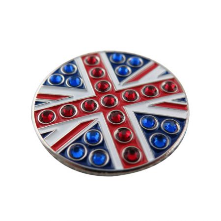 Custom Golf Ball Markers - Custom metal golf ball markers make a great gift for any golfer.