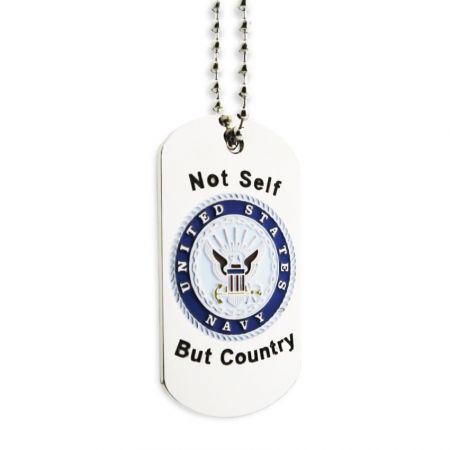 Custom personalized military dog tags