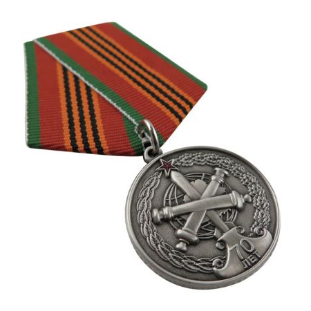 We are the trusted manufacturer of medals with short ribbon drape etc.