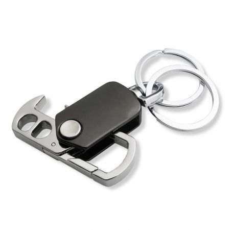 Multifunctionele sleutelhanger met open ontwerp - De multifunctionele sleutelhanger is slim genoeg om u te helpen.