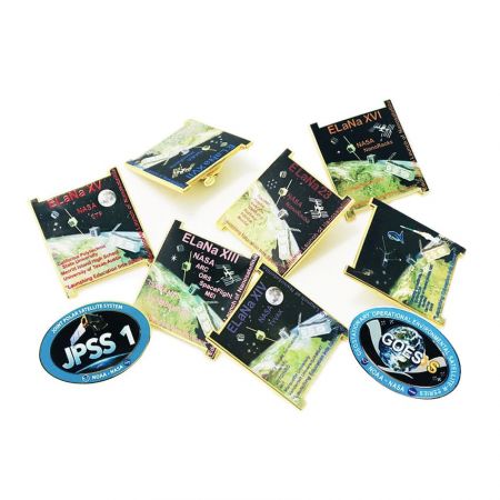 Ez a NASA kitűző nagyszerű ajándék volt egy űrszolgáltatási programhoz.