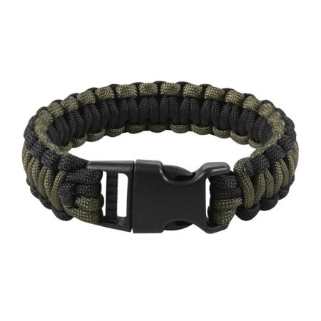 Paracord Survival Bracelet - The paracord survival bracelet is rugged, durable and versatile.