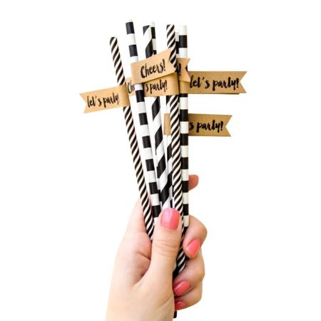 Achieve the look you want with our exciting drinking paper straws.