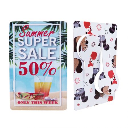 Cartão de Moeda de Carrinho