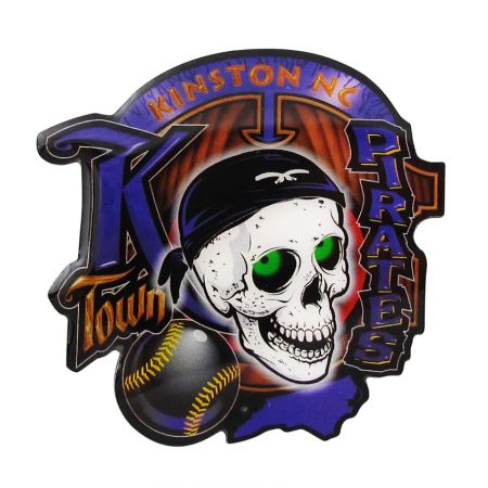 Printed Lapel Pins - Our printed pins are the perfect option for multicolor designs.