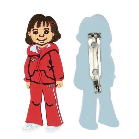 Minden PVC kitűző könnyű és megőrzi az alakját.