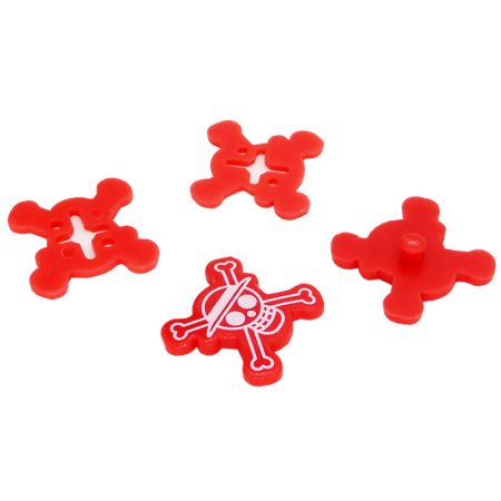 گیرههای شماره مسابقه شماره شما را بدون ایجاد سوراخ به لباسهای شما متصل نگه میدارند.