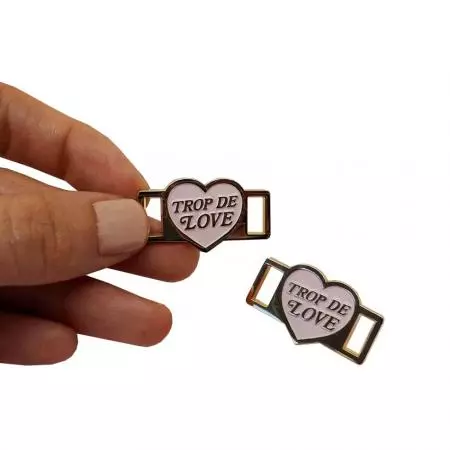 जिंक मिश्र धातु जूते की लेस चार्म - कस्टम जूते की लेस चार्म थोक।