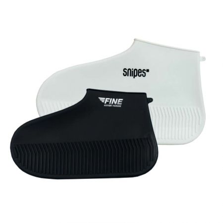 Te encantará el diseño plegable del cubre zapatos de silicona impermeable.