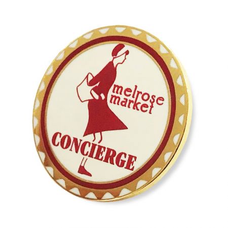 シルクスクリーン印刷ラペルピンはロゴの正確なディテールを複製することができます。