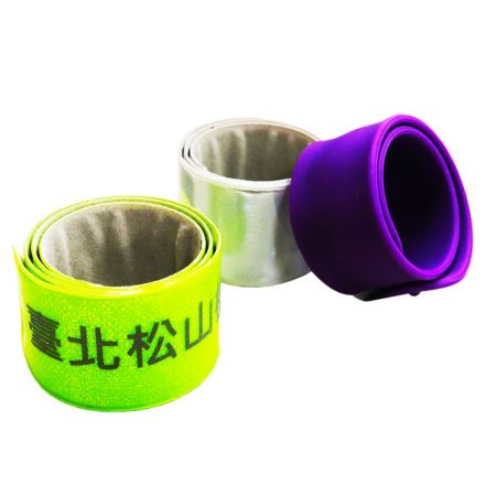 The slap band is durable for reinforced toughness and smooth touch.