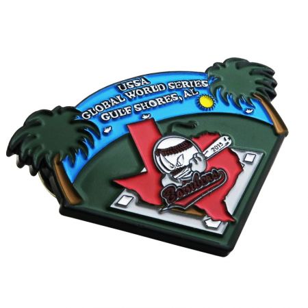 बहुत से लोग उच्च और टेक्सचर्ड लुक वाले एनामल पिन्स पसंद करते हैं।