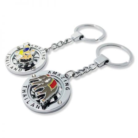 Spinner Keychain - Custom personalized spinner keychain.