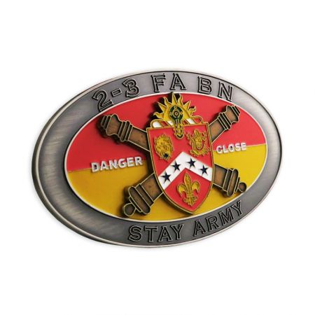 カスタムメイドのベルトバックルは、2Dフラットまたは3D立方体でデザインできます。