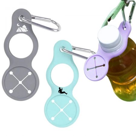 Silicone water bottle clip.