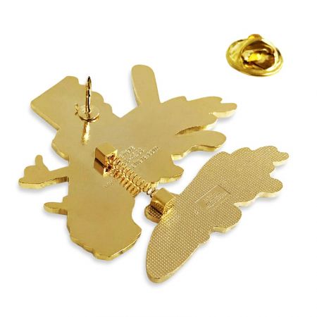 Anpassade billiga bobbing head-emaljnålbadges