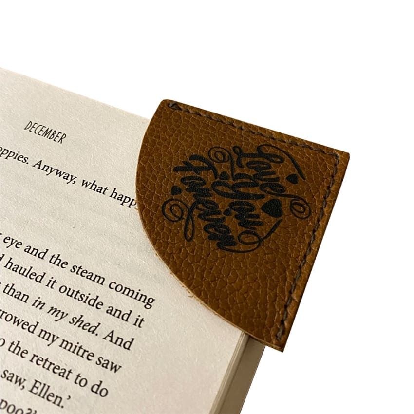 How To Make Your Own Leather Bookmark