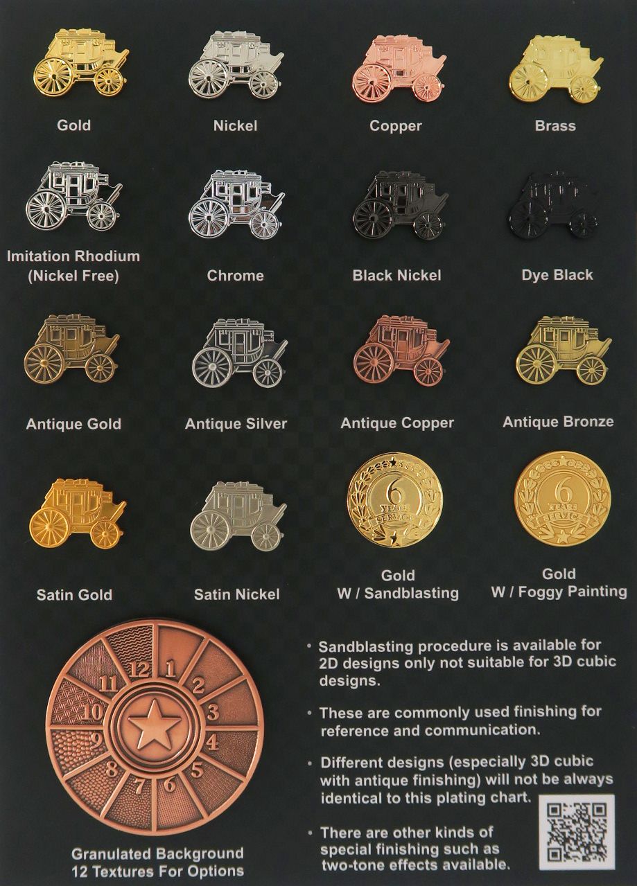 Metal Souvenir Military Coin Table