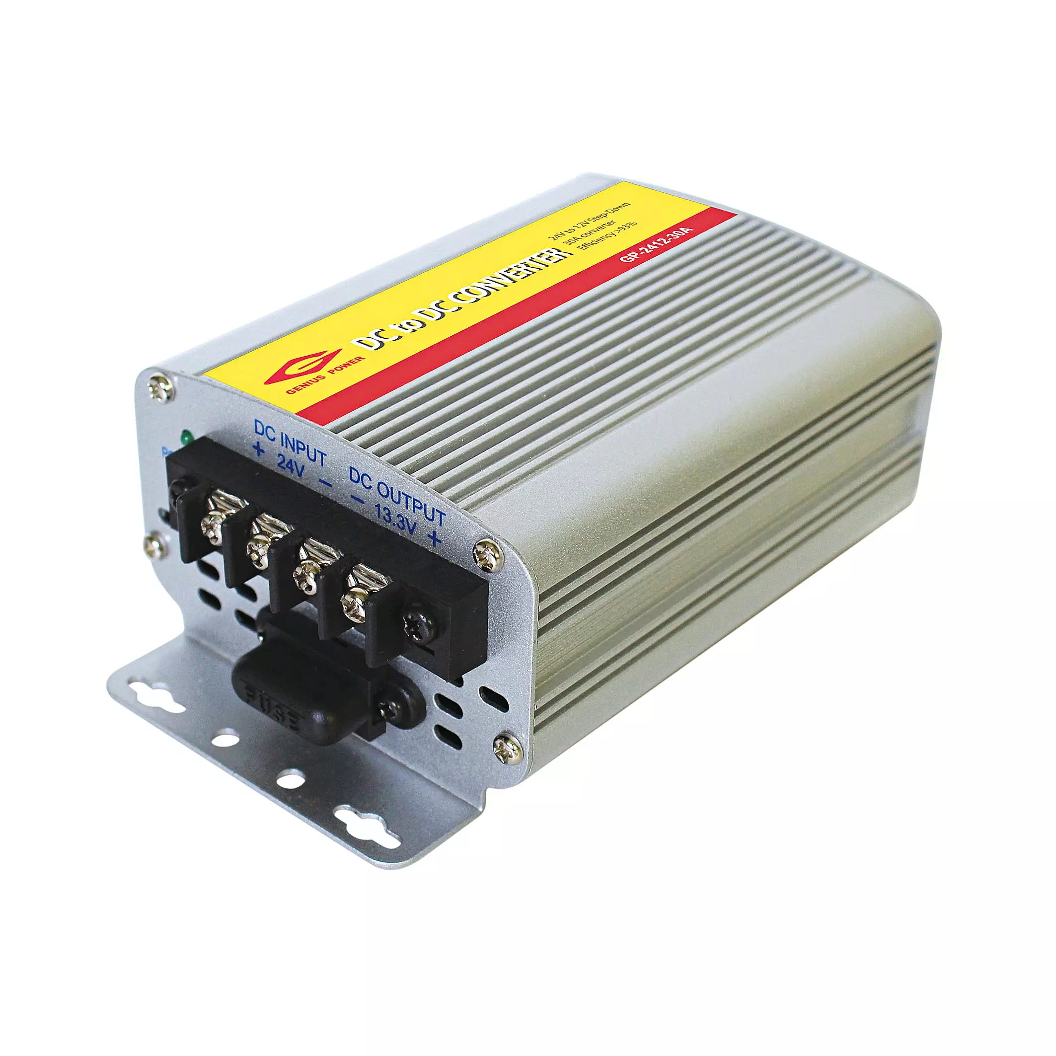 Convertisseur DC-DC 30Amp 24V à 12V avec certificat CE.