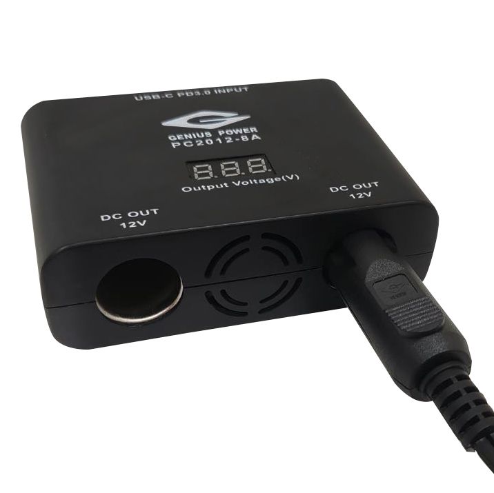 Conversor de Carregamento Type-C USB para 12V