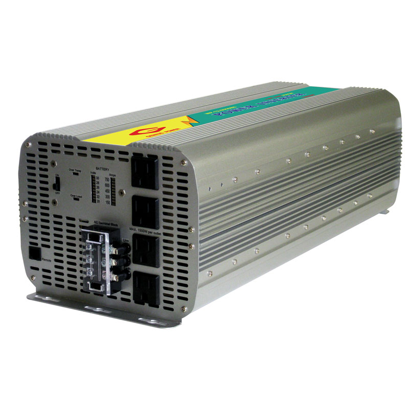 1500W Pure Sine Wave Power Inverter 12V/24V DC to 230V AC with Remote  Control and USB Port - Inverter, RV inverter